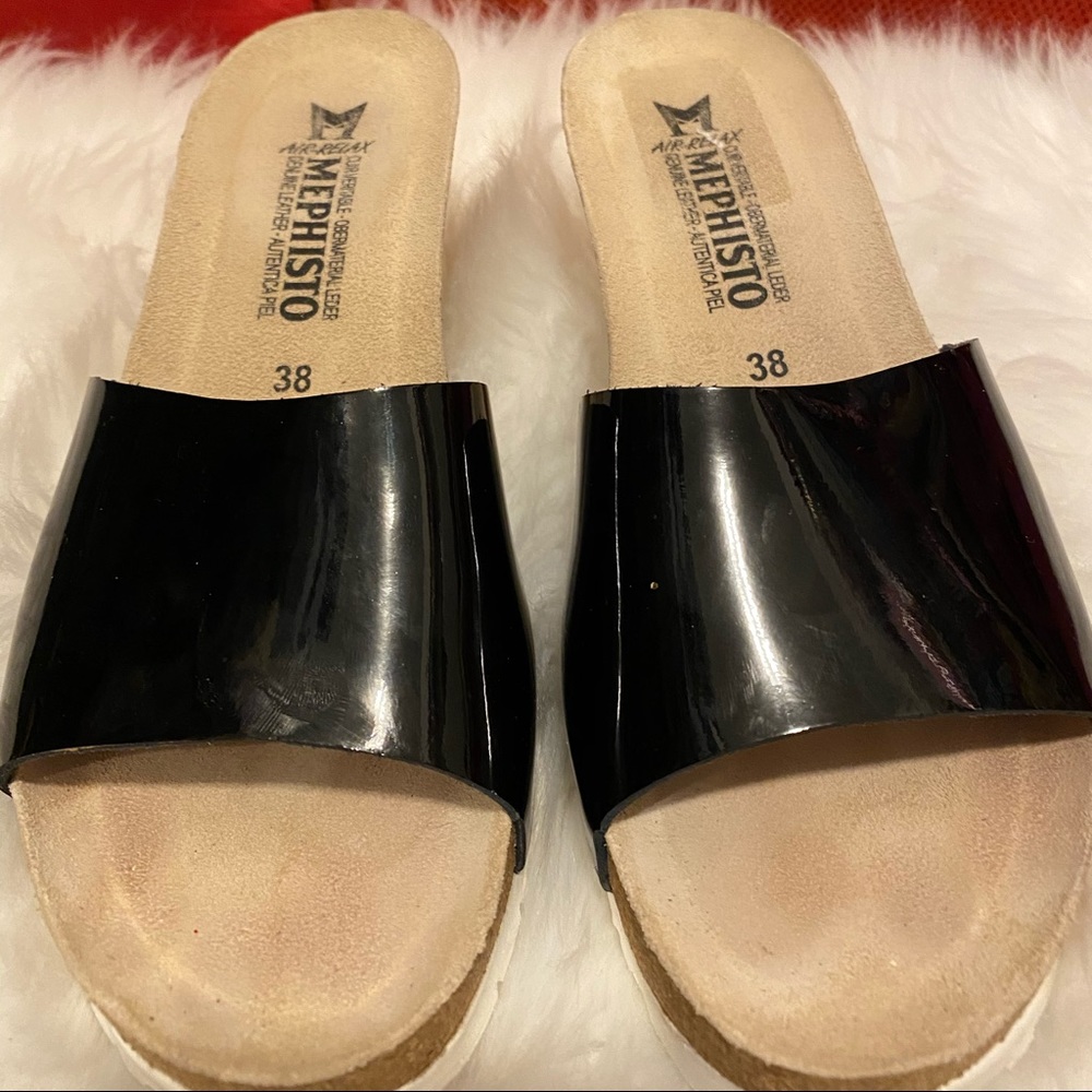 Mephisto patent leather Sandler’s